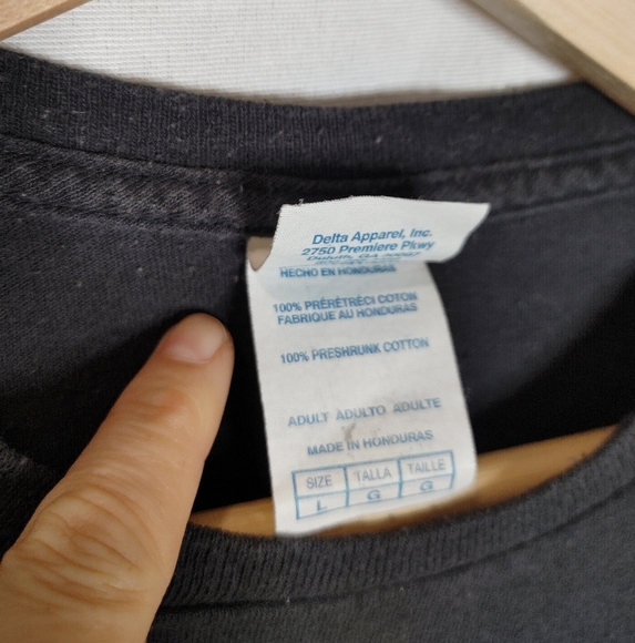 Five Finger Death Punch 5FDP Graphic Tee Black Yellow Distressed‎ Band Rock L - Picture 7 of 7